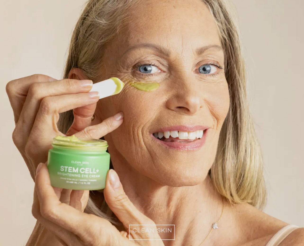 Clean skin club stem cell + brightening eye cream