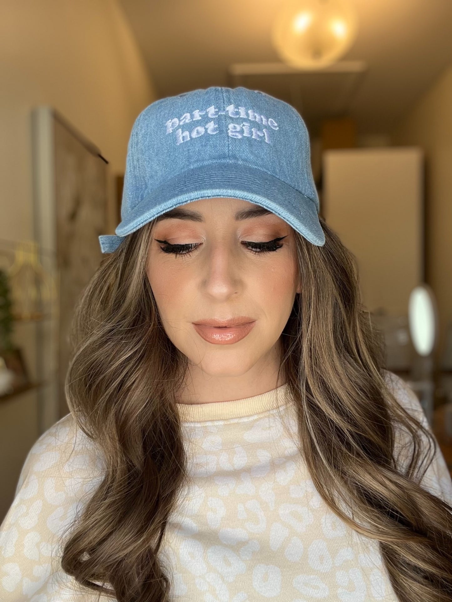 Part-time hot girl baseball hat