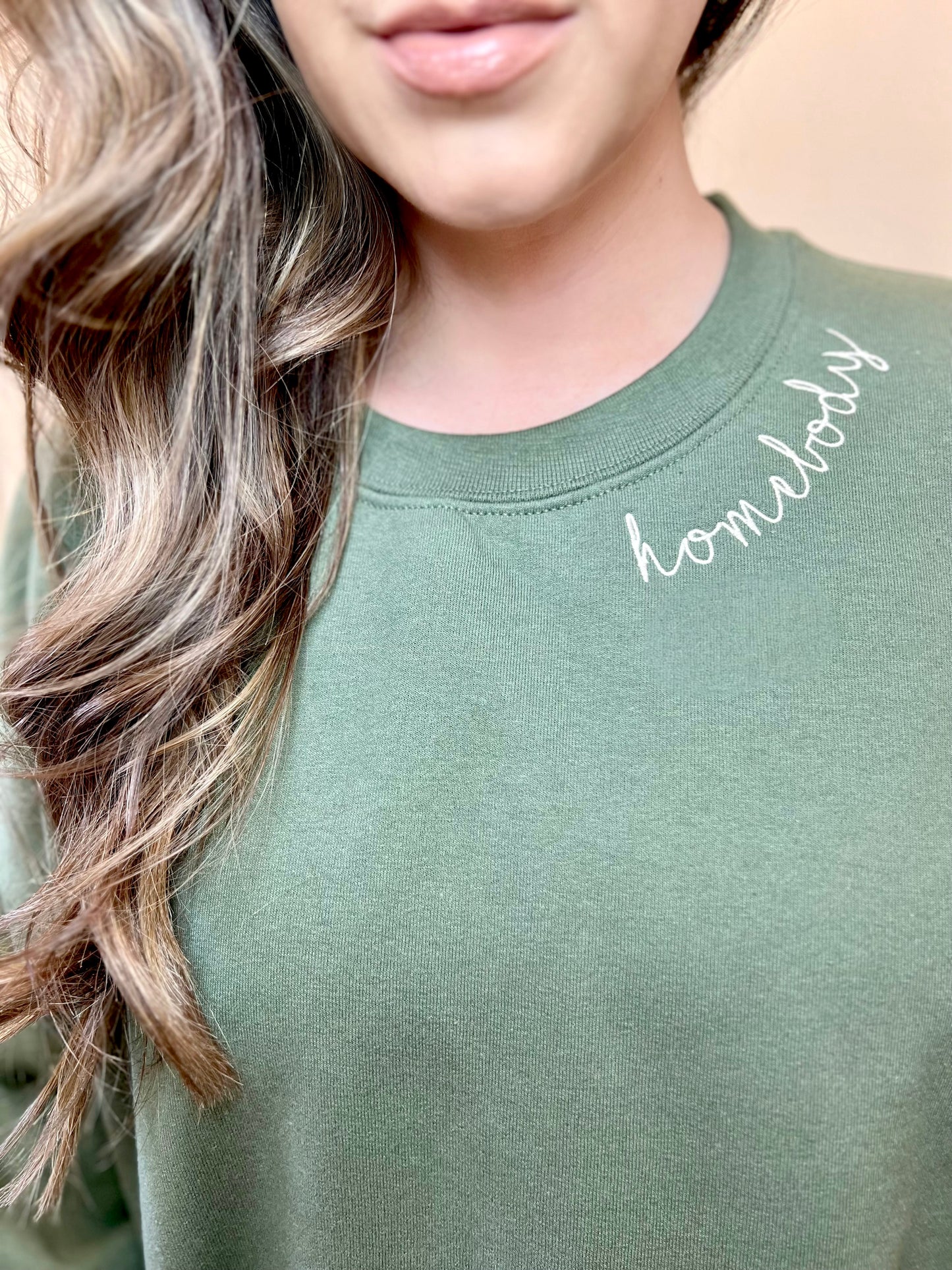 Homebody crewneck sweatshirt