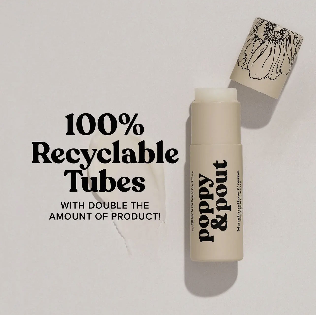 poppy & pout lip balm