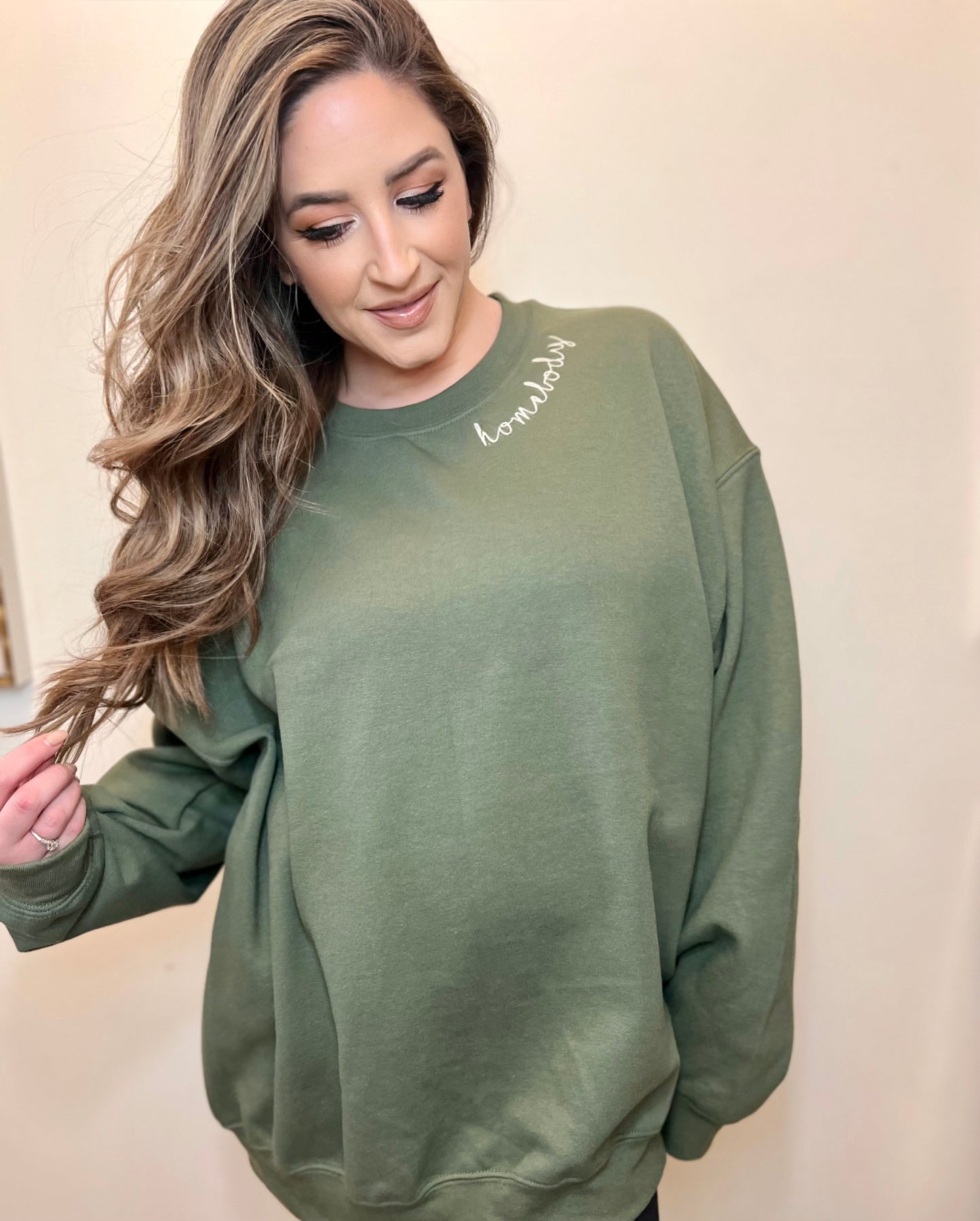 Homebody crewneck sweatshirt