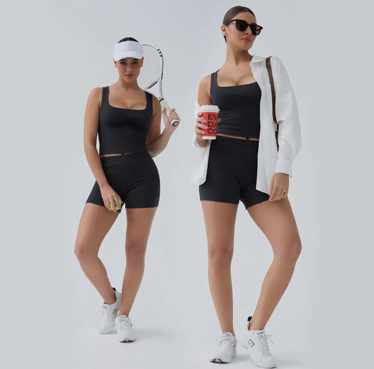 2 piece ribbed set