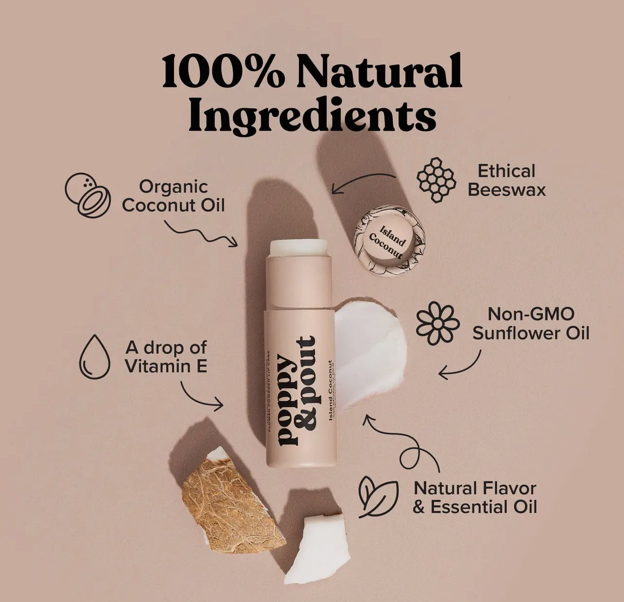 poppy & pout lip balm