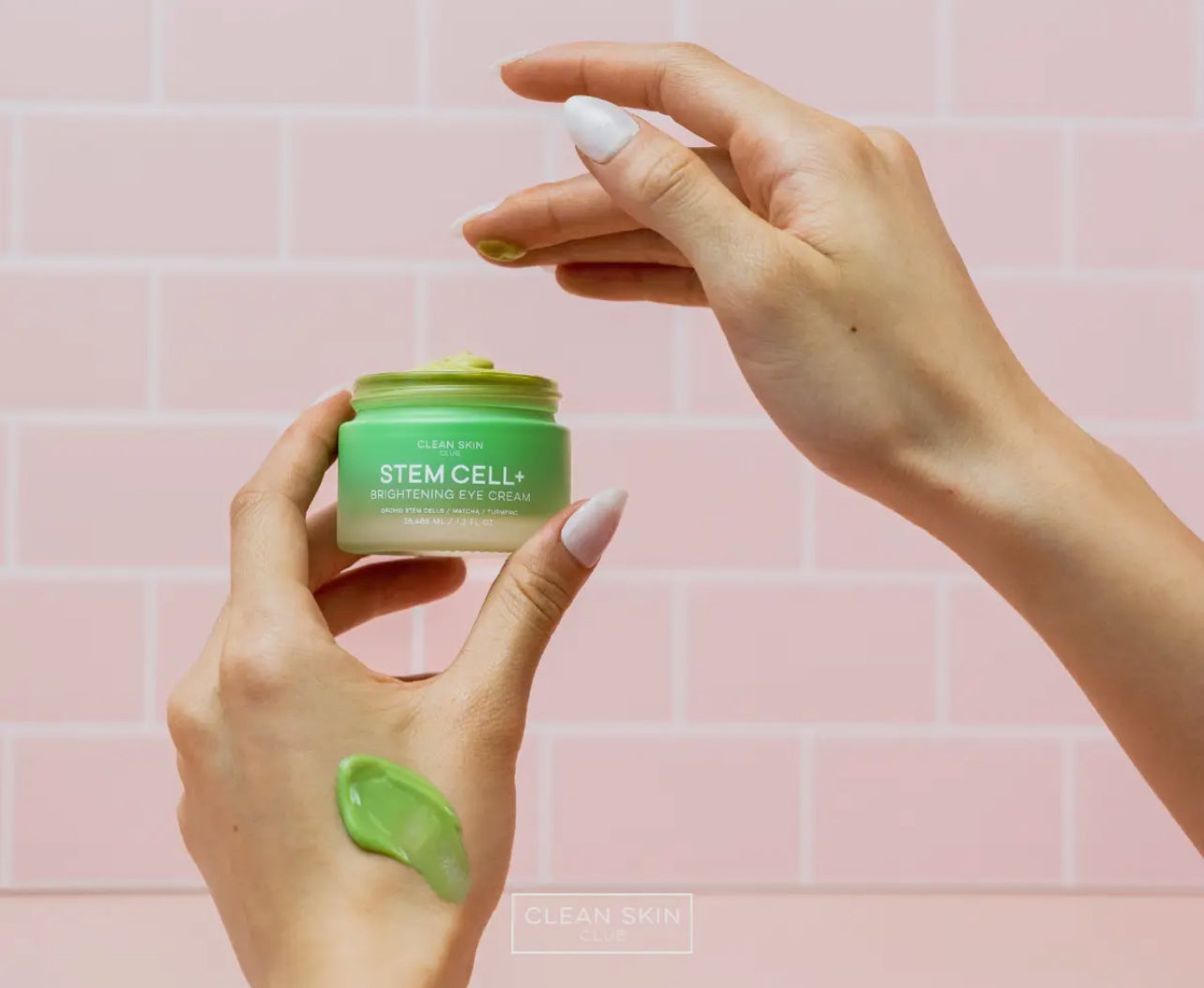 Clean skin club stem cell + brightening eye cream