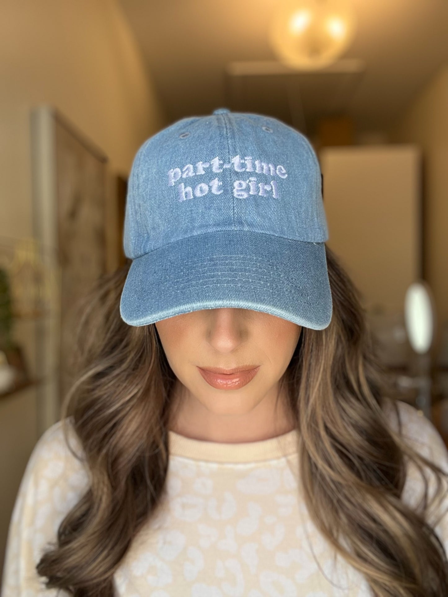 Part-time hot girl baseball hat
