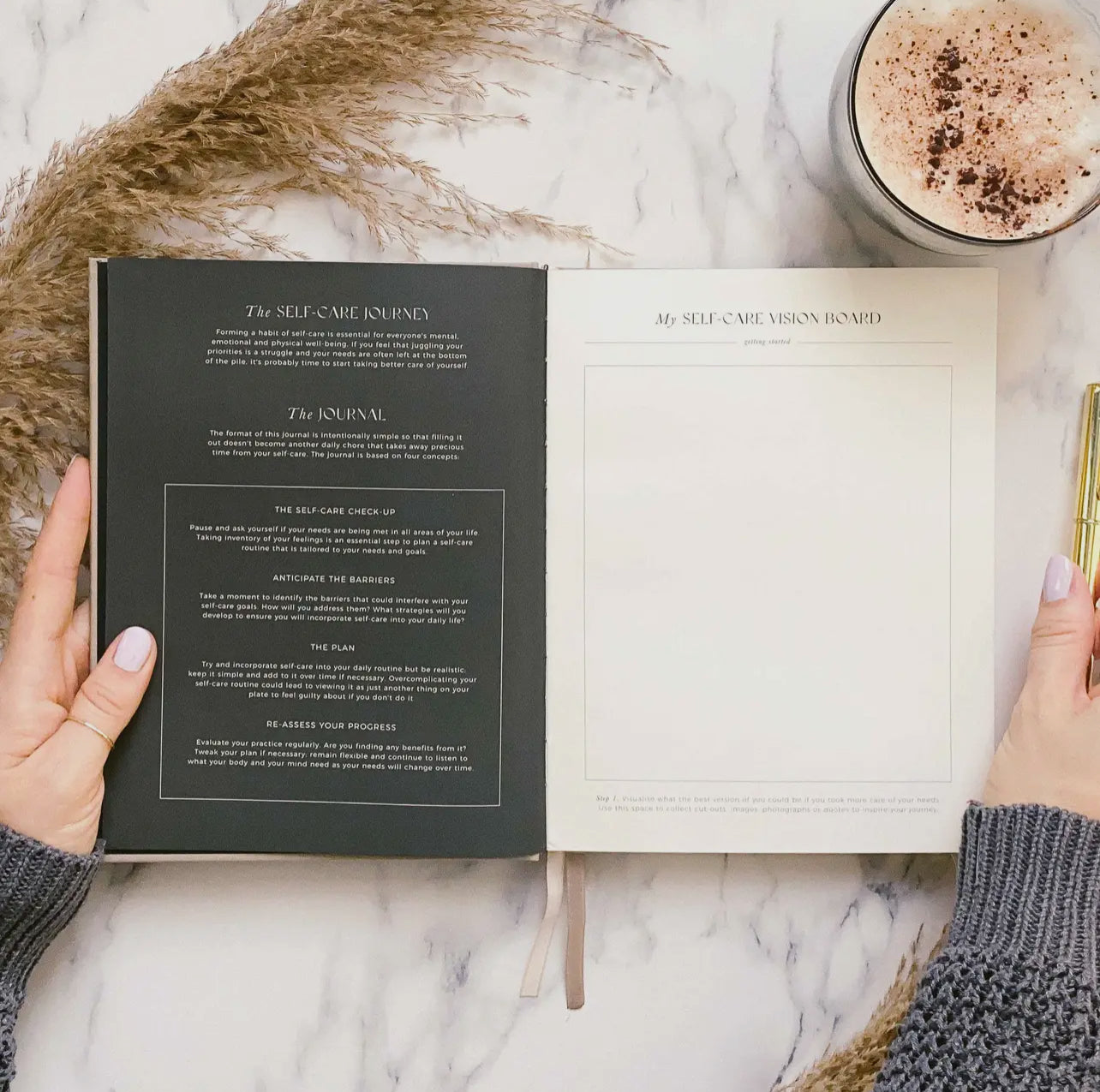 Daily self care journal