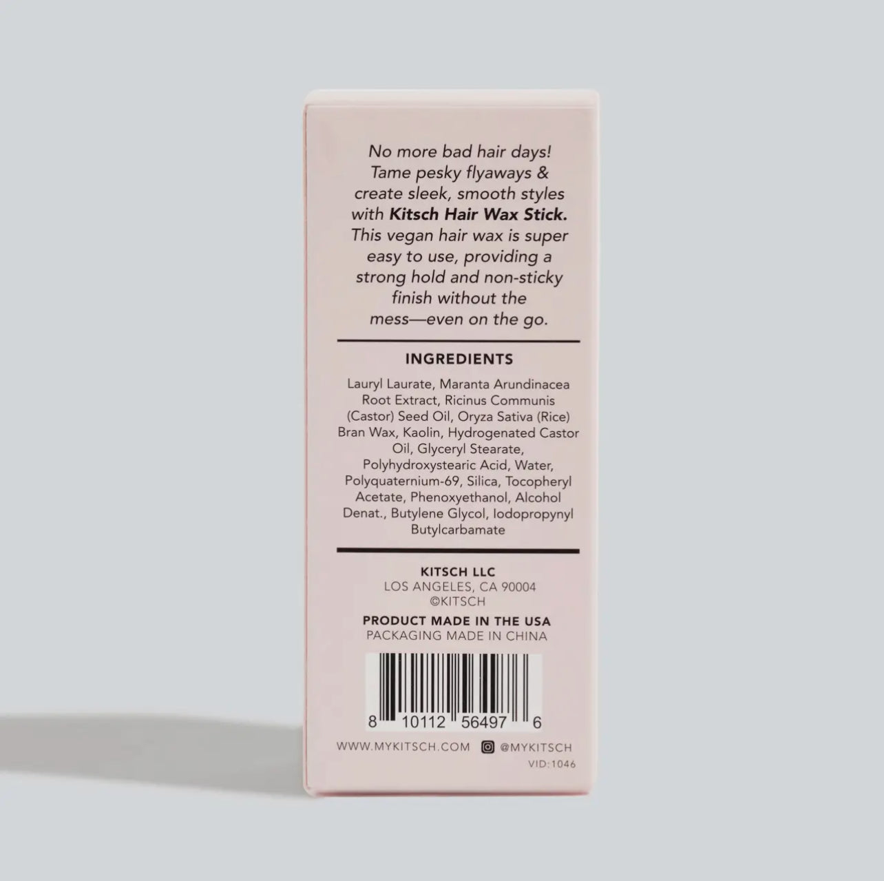 Hair wax stick
