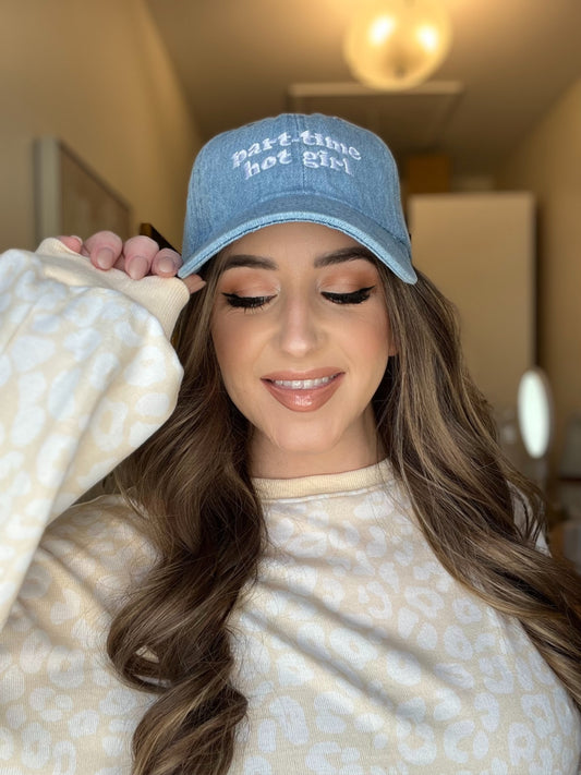 Part-time hot girl baseball hat