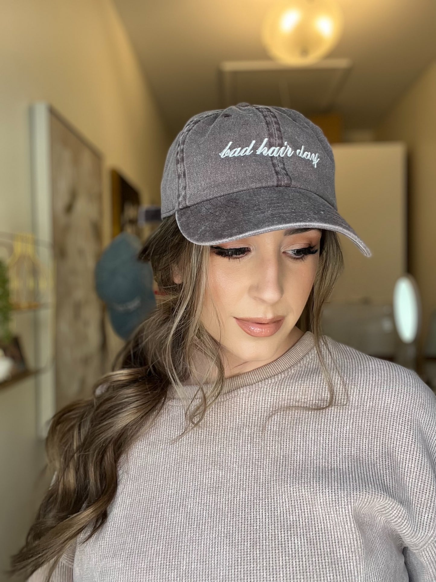 Bad hair day baseball cap