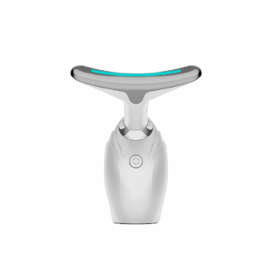Neck and face lifting LED micro current device