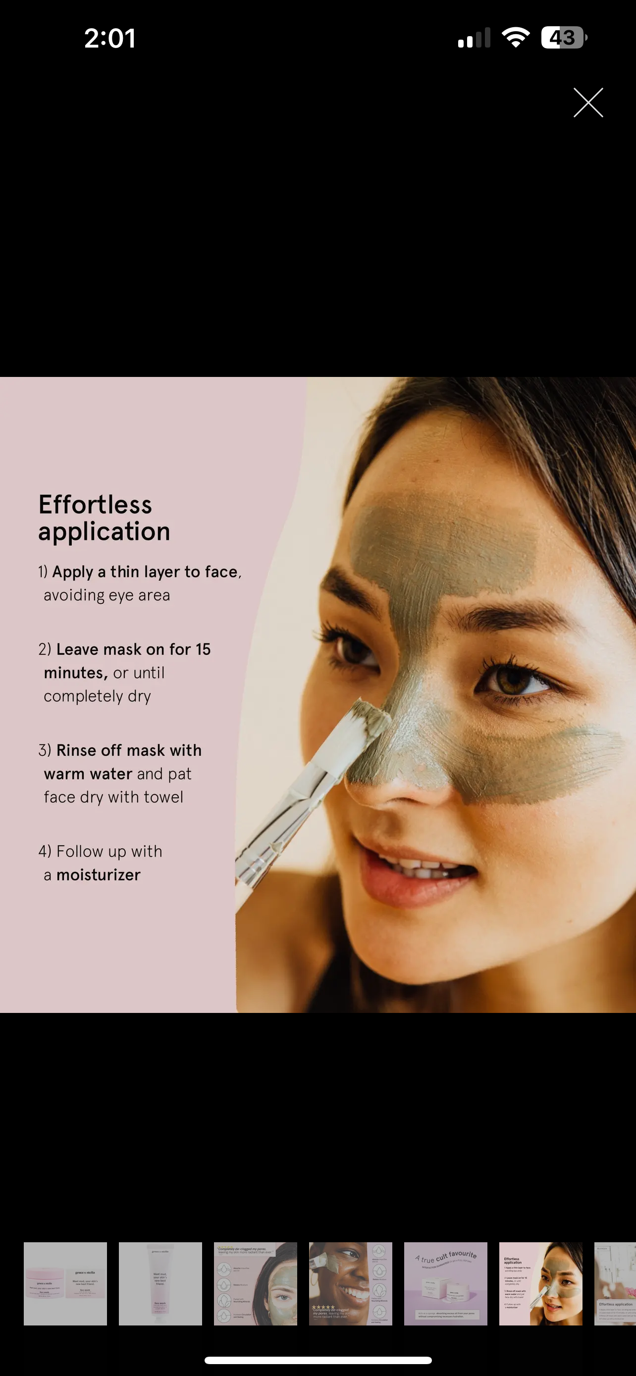 Grace & Stella mud mask